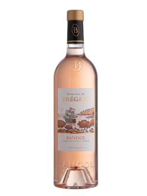 Bouteille de rosé domaine de frégate