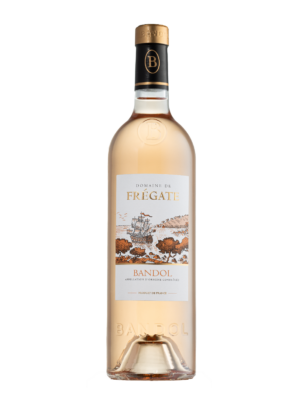 Bouteille de rosé domaine de frégate