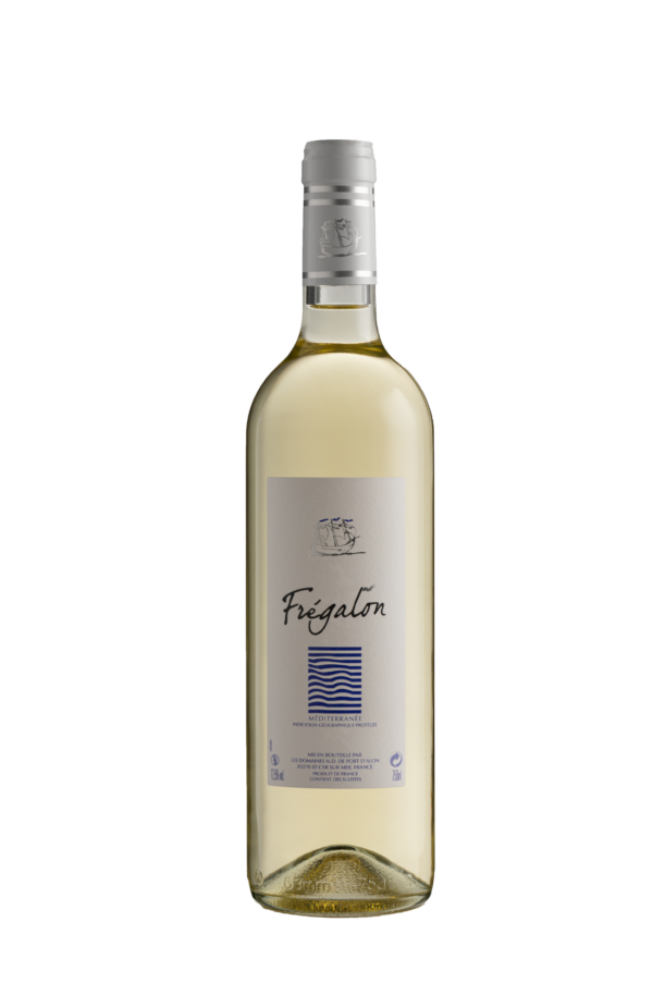 Bouteille de vin fregalon blanc domaine de frégate