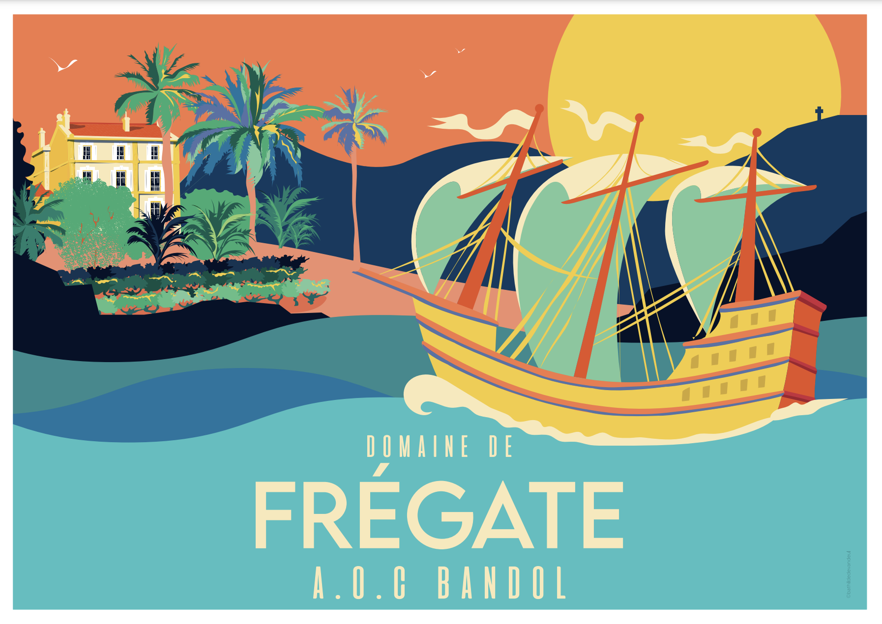 domaine de frégate, vente de vin en ligne à Bandol